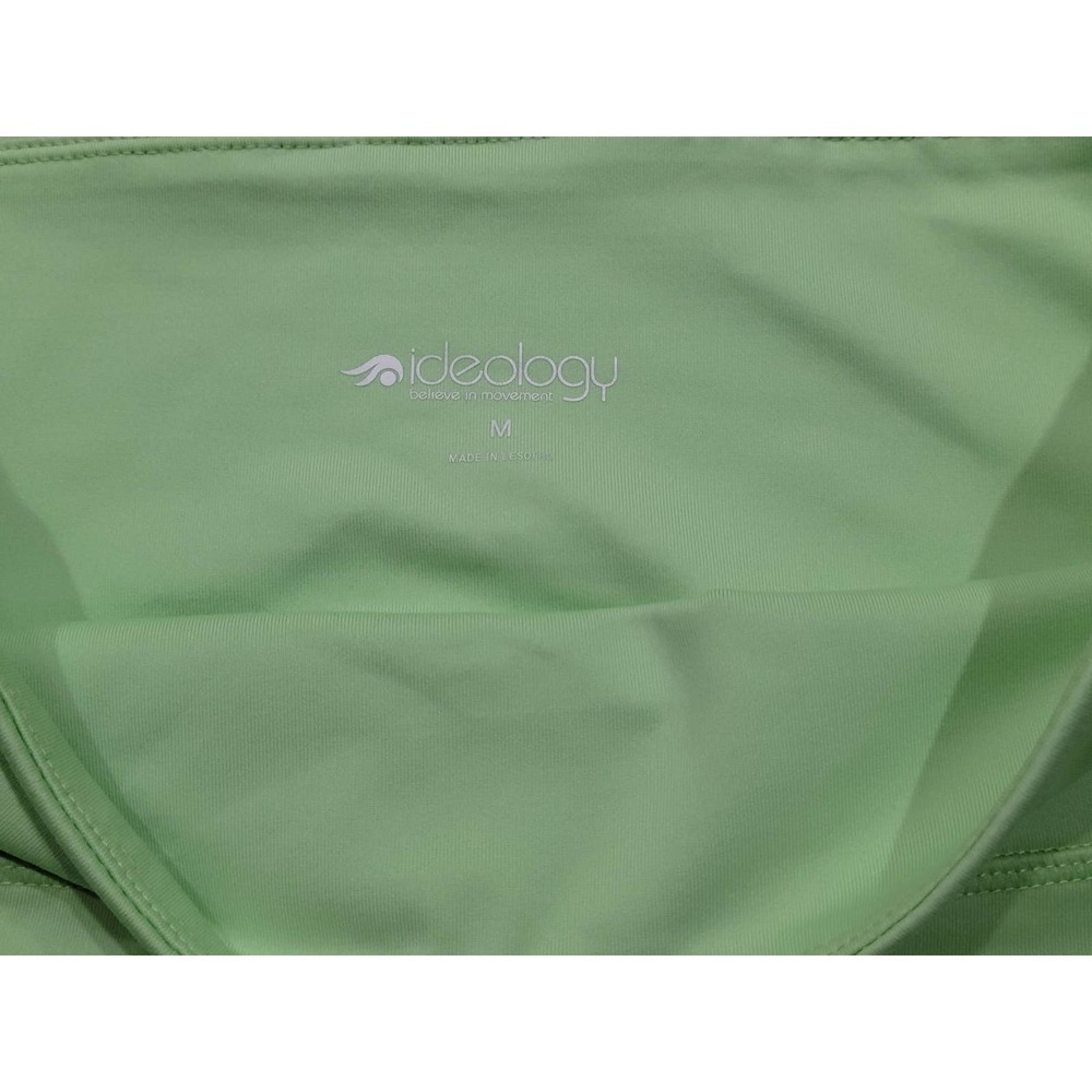 IDEOLOGY Women's Performance High Rise 10" Bike Shorts Pistachio Green Medium - Picture 9 of 9